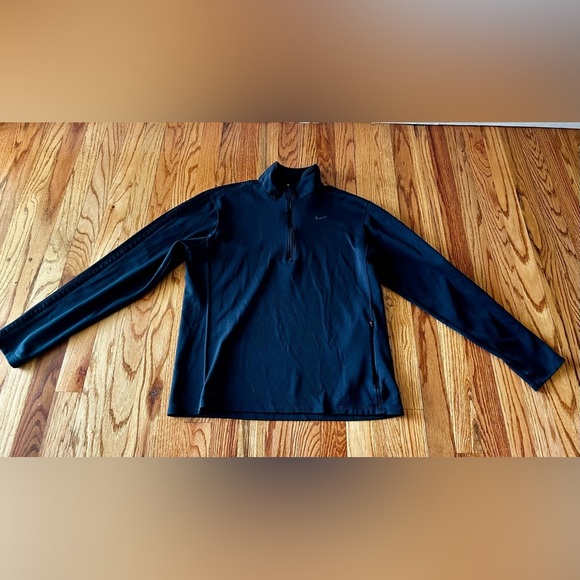 Nike Dri Fit Quarter Zip Pullover - Men’s - Black - Medium - Picture 1 of 13